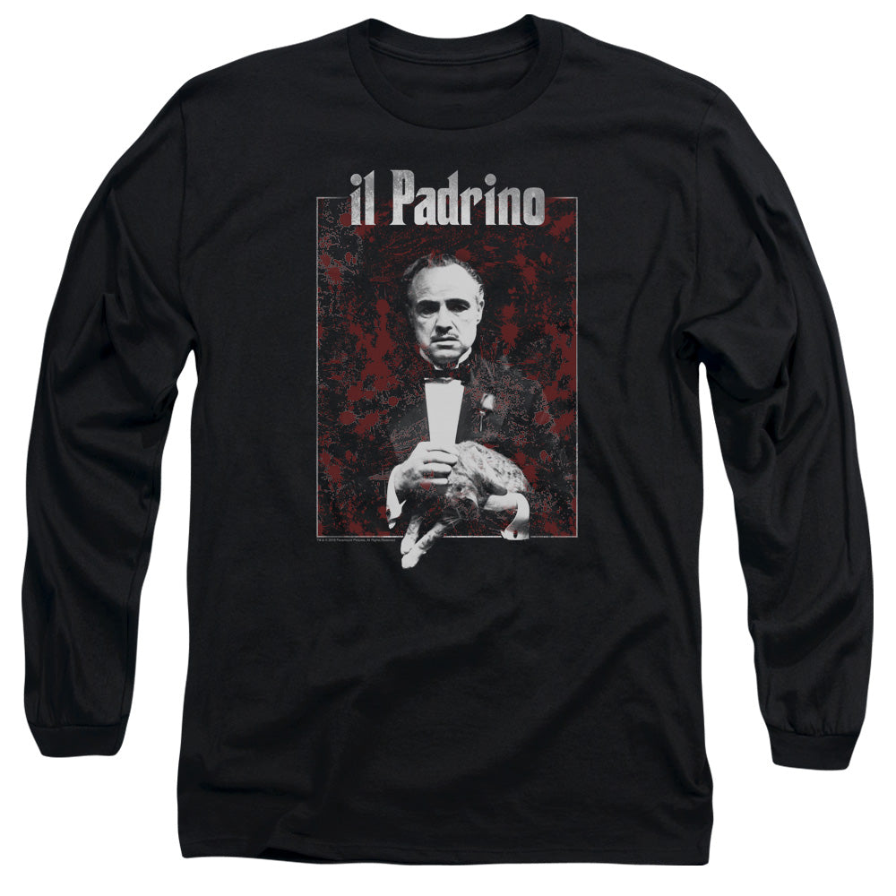 The Godfather Sangue Mens Long Sleeve Shirt Black