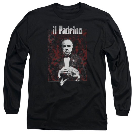 The Godfather Sangue Mens Long Sleeve Shirt Black