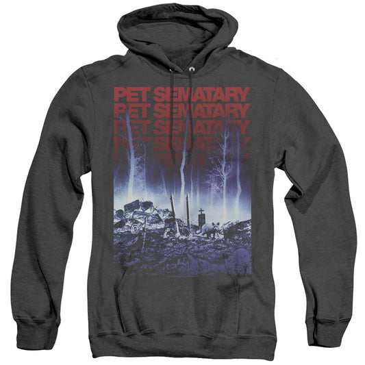Pet Sematary Sematary Heather Mens Hoodie Black
