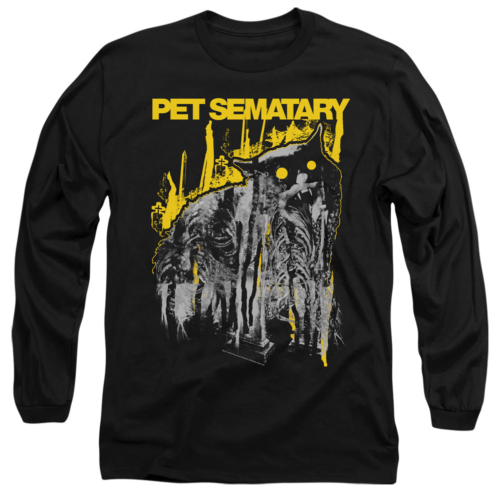 Pet Sematary Decay Mens Long Sleeve Shirt Black