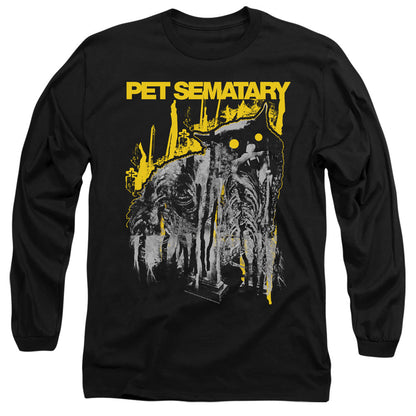 Pet Sematary Decay Mens Long Sleeve Shirt Black