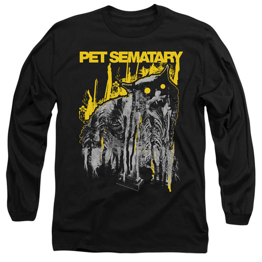 Pet Sematary Decay Mens Long Sleeve Shirt Black
