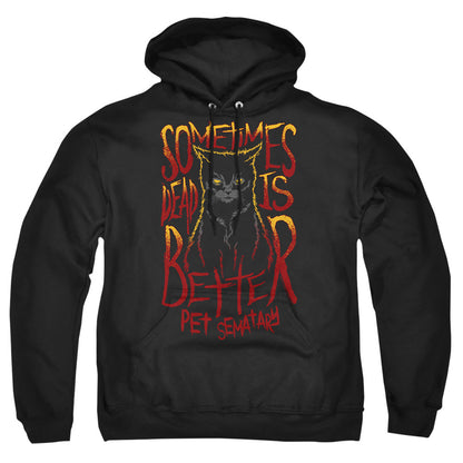 Pet Sematary Dead Is Better Mens Hoodie Black