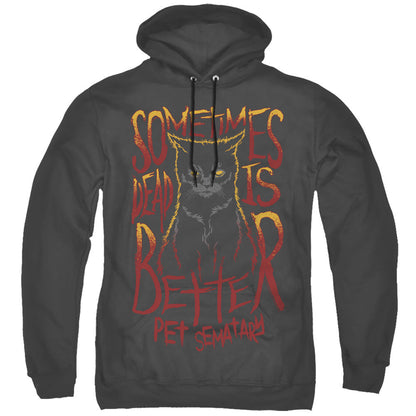 Pet Sematary Dead Is Better Mens Hoodie Black