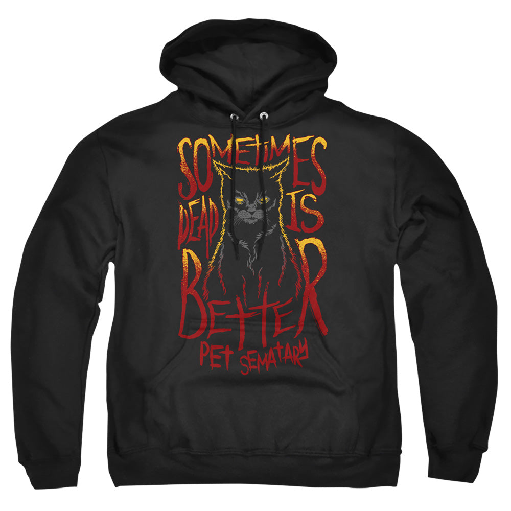 Pet Sematary Dead Is Better Mens Hoodie Black