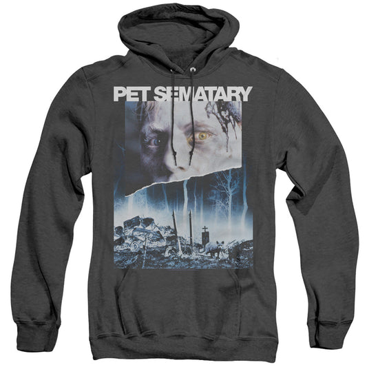 Pet Sematary Poster Art Heather Mens Hoodie Black