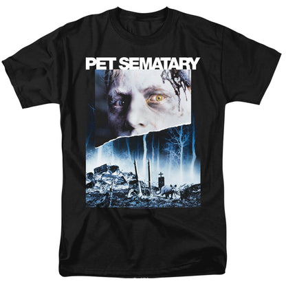 Pet Sematary Poster Art Mens T Shirt Black