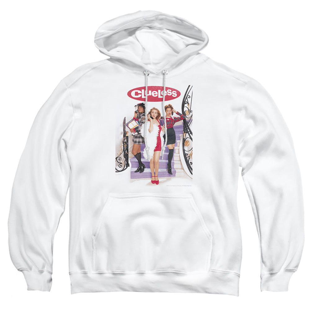 Clueless Clueless Poster Mens Hoodie White