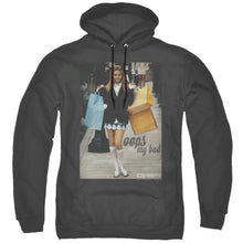 Load image into Gallery viewer, Clueless Oops My Bad Mens Hoodie Black
