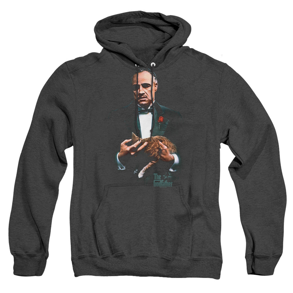 Godfather Painted Poster Heather Mens Hoodie Black