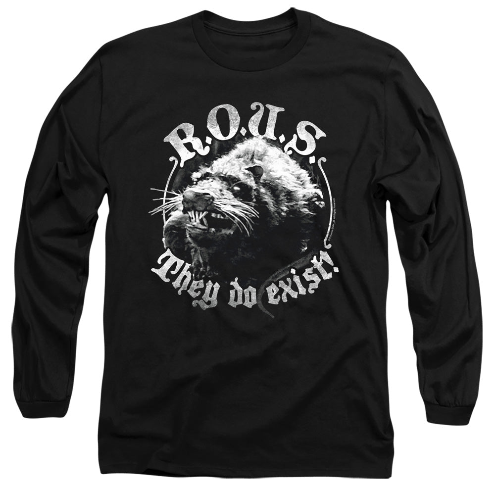 Pb They Do Exist Mens Long Sleeve Shirt Black