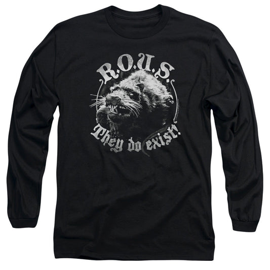 The Princess Bride They Do Exist Mens Long Sleeve Shirt Black