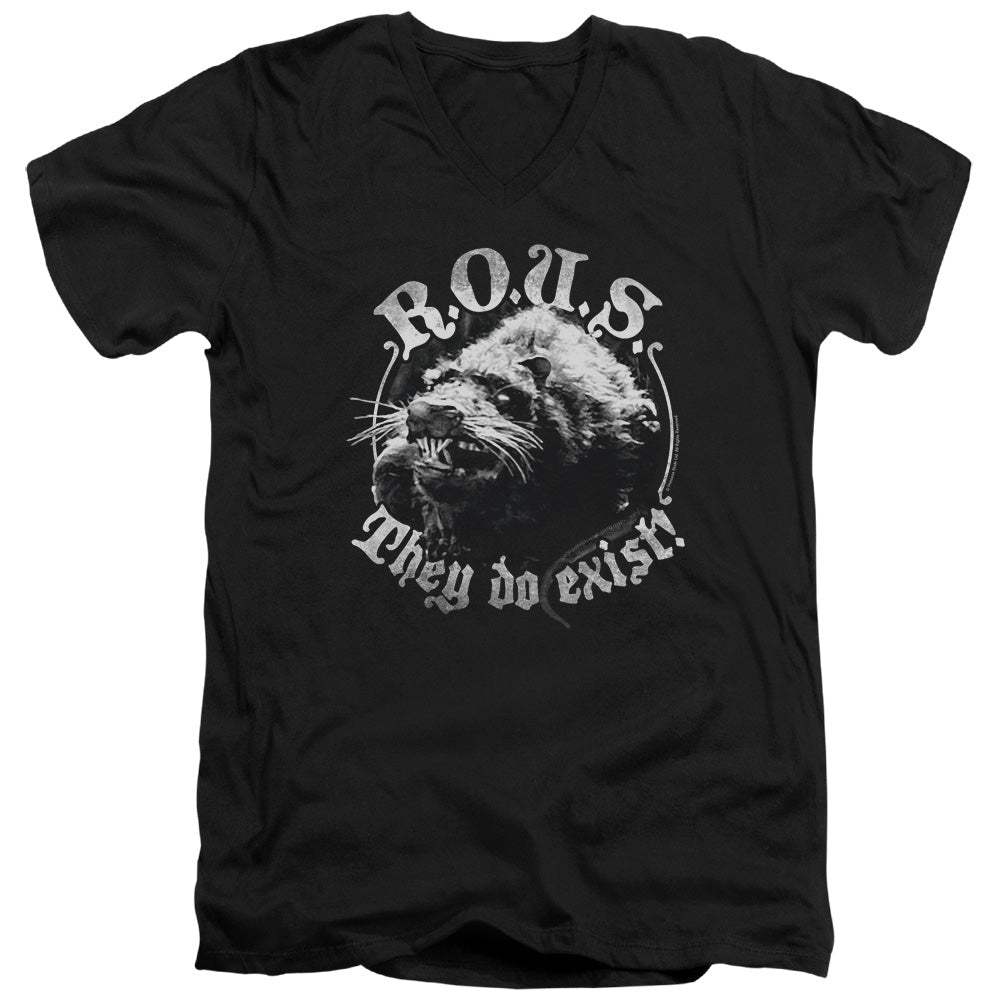 The Princess Bride They Do Exist Mens Slim Fit V-Neck T Shirt Black