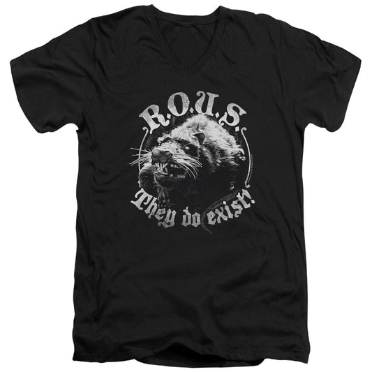 The Princess Bride They Do Exist Mens Slim Fit V-Neck T Shirt Black