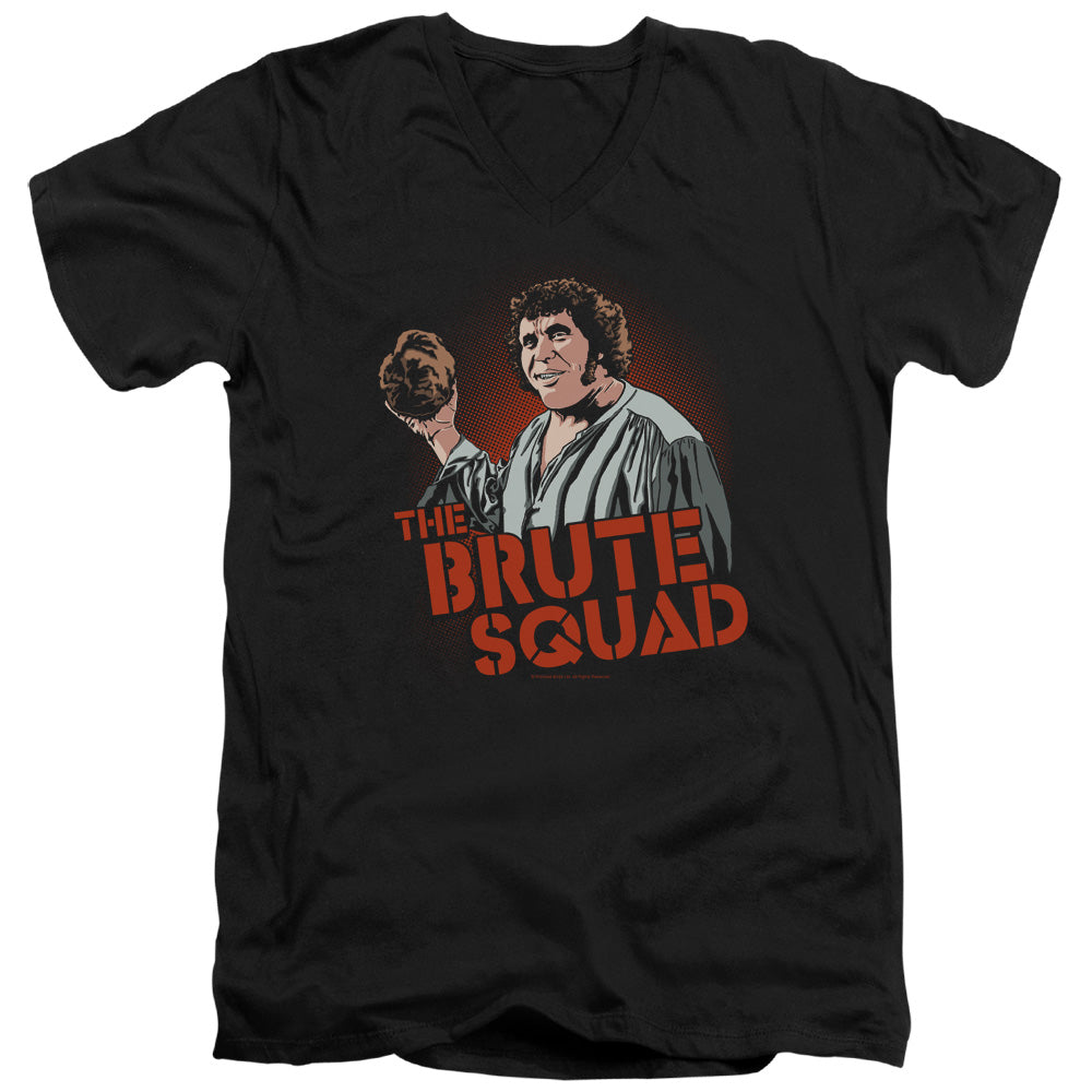 The Princess Bride Brute Squad Mens Slim Fit V-Neck T Shirt Black