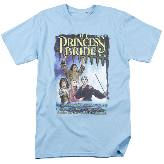 Princess Bride Alt Poster Mens T Shirt Light Blue
