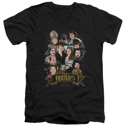 The Princess Bride Timeless Mens Slim Fit V-Neck T Shirt Black