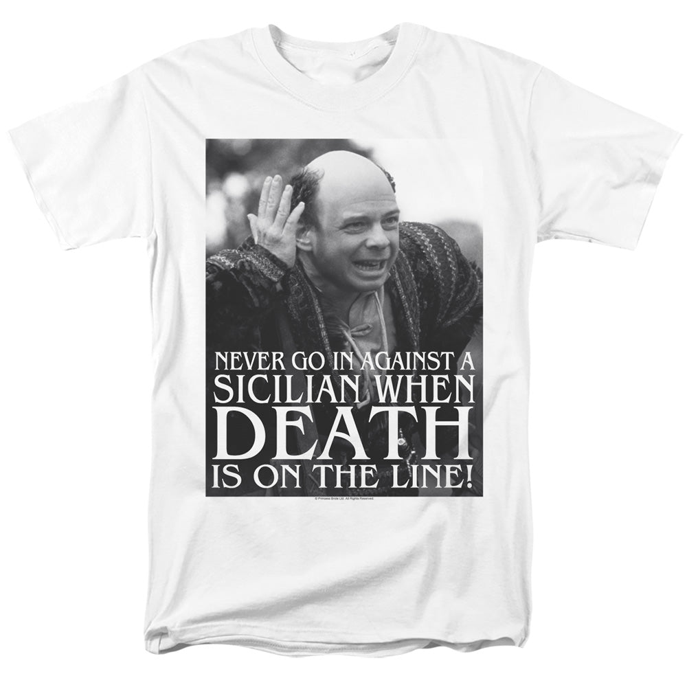 Princess Bride Sicilian Mens T Shirt White