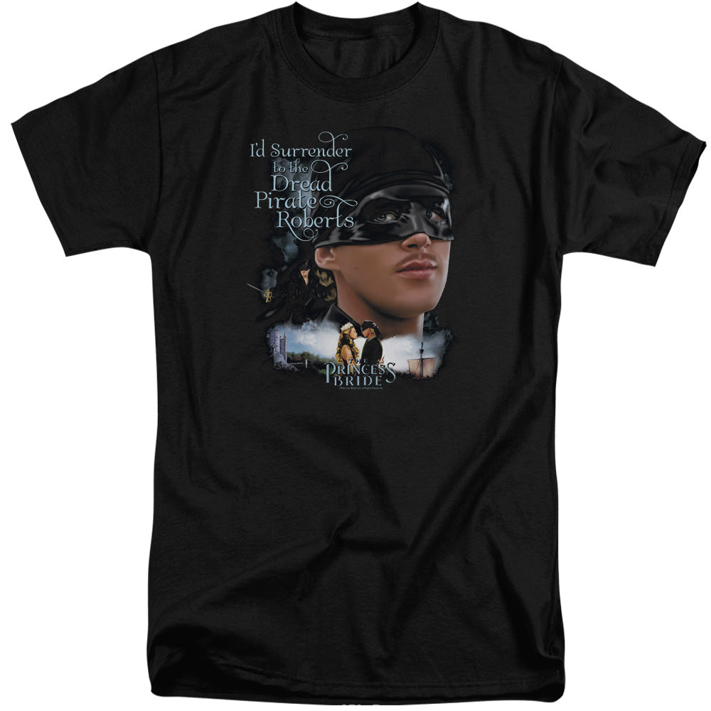 The Princess Bride Surrender Mens Tall T Shirt Black