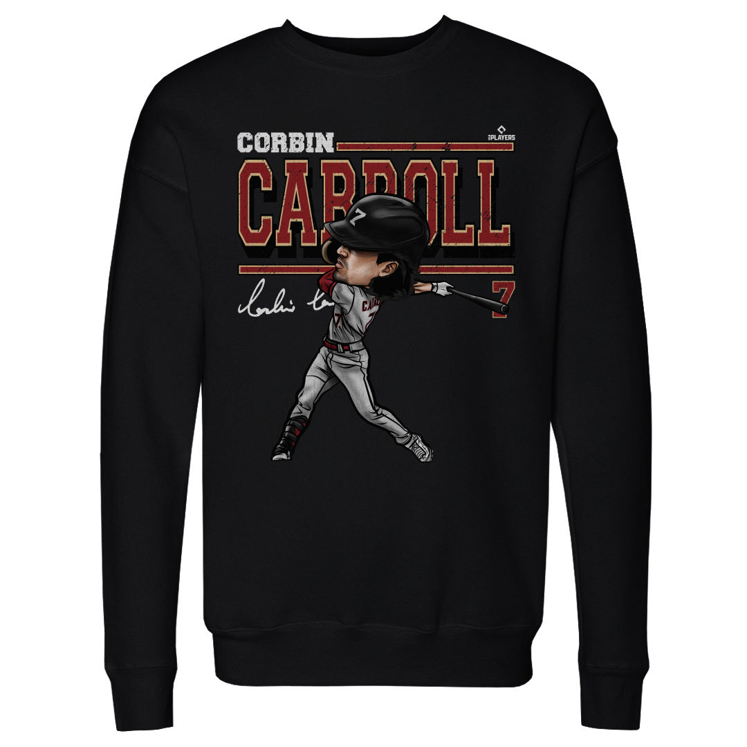 Corbin Carroll Arizona Cartoon WHT