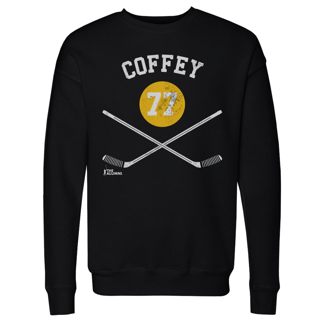 Paul Coffey Pittsburgh 77 Sticks WHT