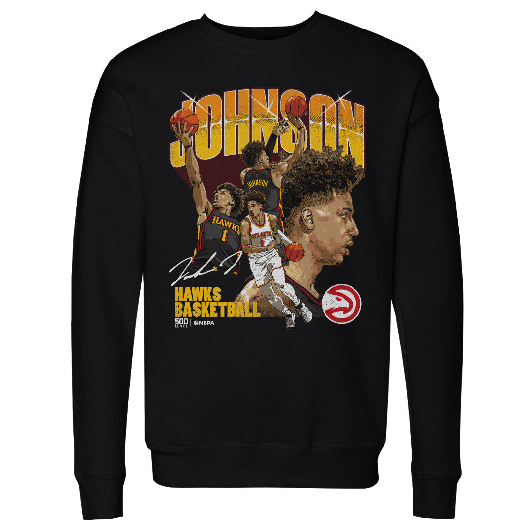 Jalen Johnson Atlanta Hawks Collage WHT