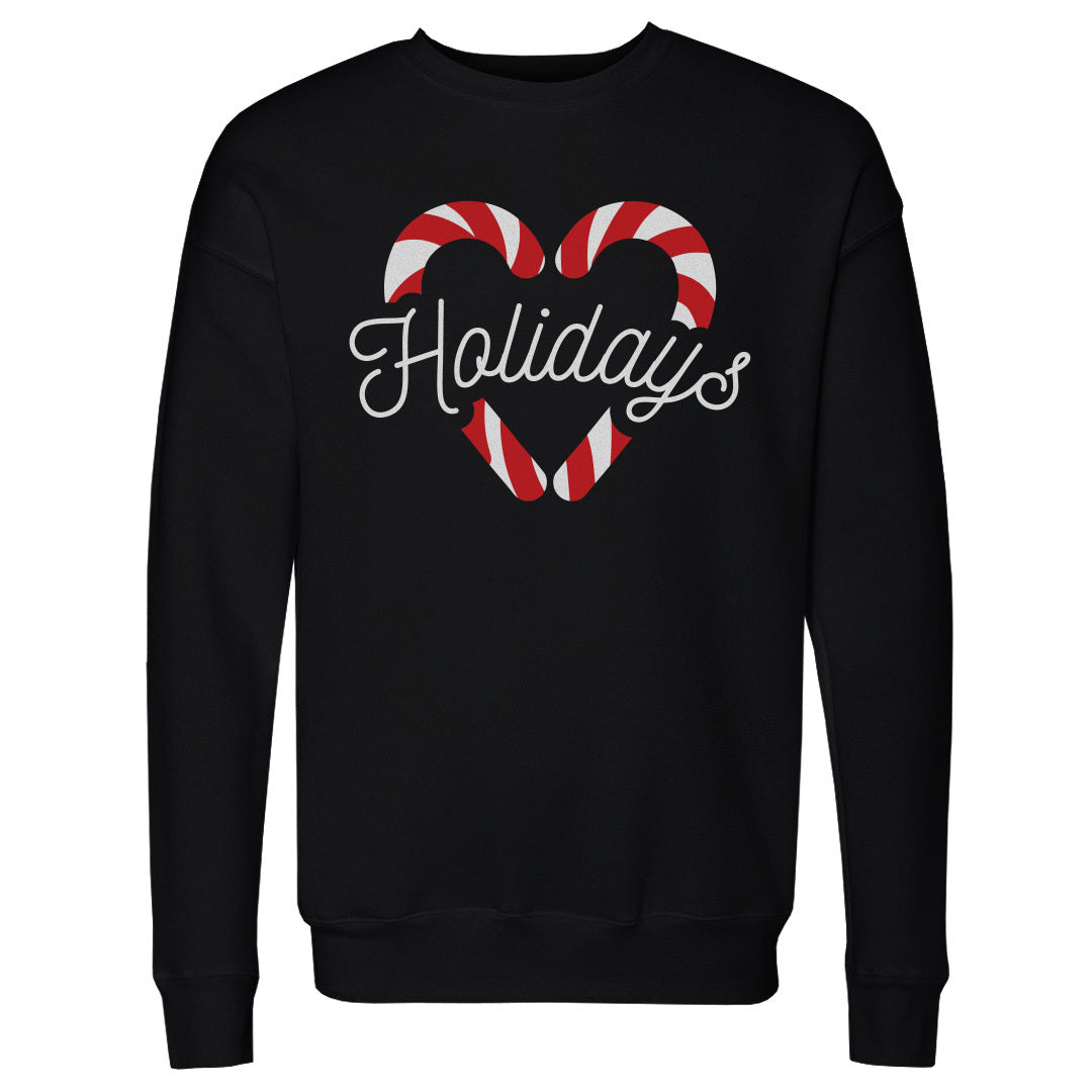 Christmas Candy Cane Heart WHT