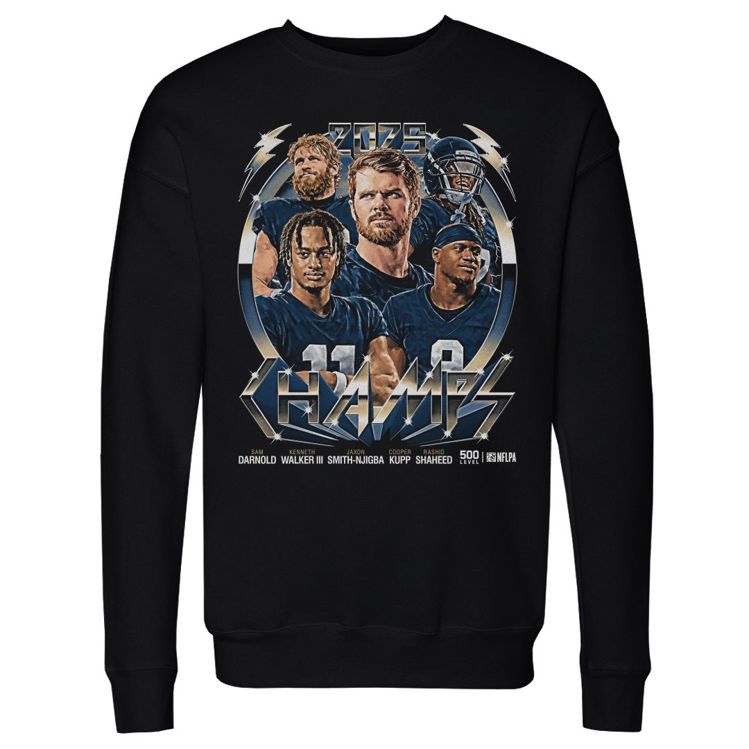 Seattle Football 2025 Champs Vintage WHT
