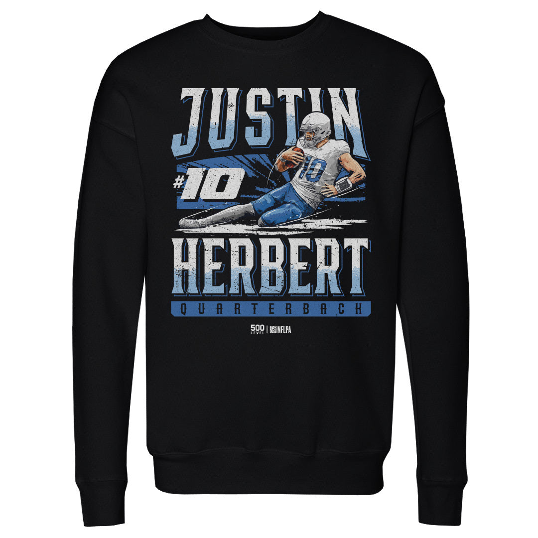 Justin Herbert Los Angeles C Slide WHT