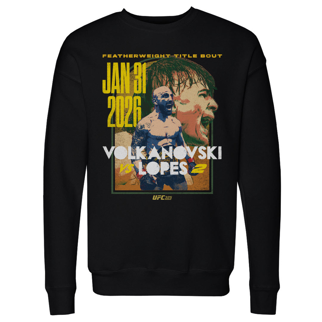 UFC 325 Volkanovski Vs. Lopes 2 Match Up WHT