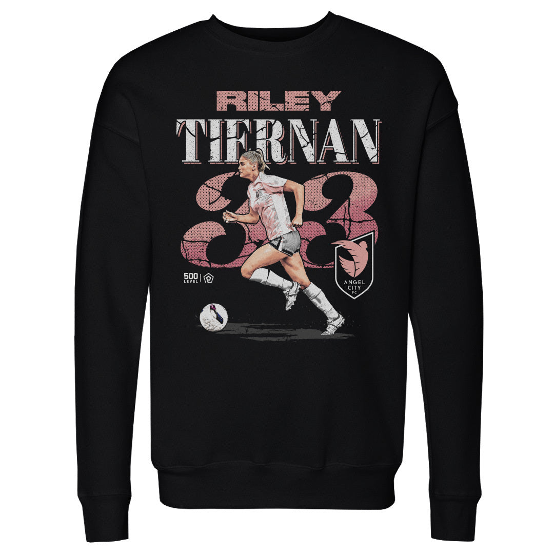 Riley Tiernan Angel City FC Cracked Number WHT