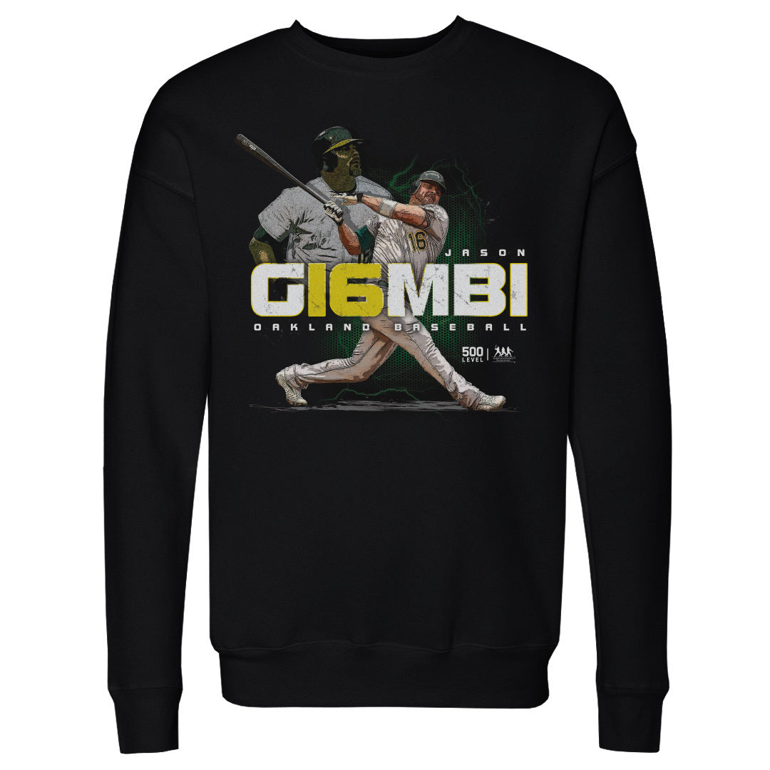 Jason Giambi Oakland Player Number WHT
