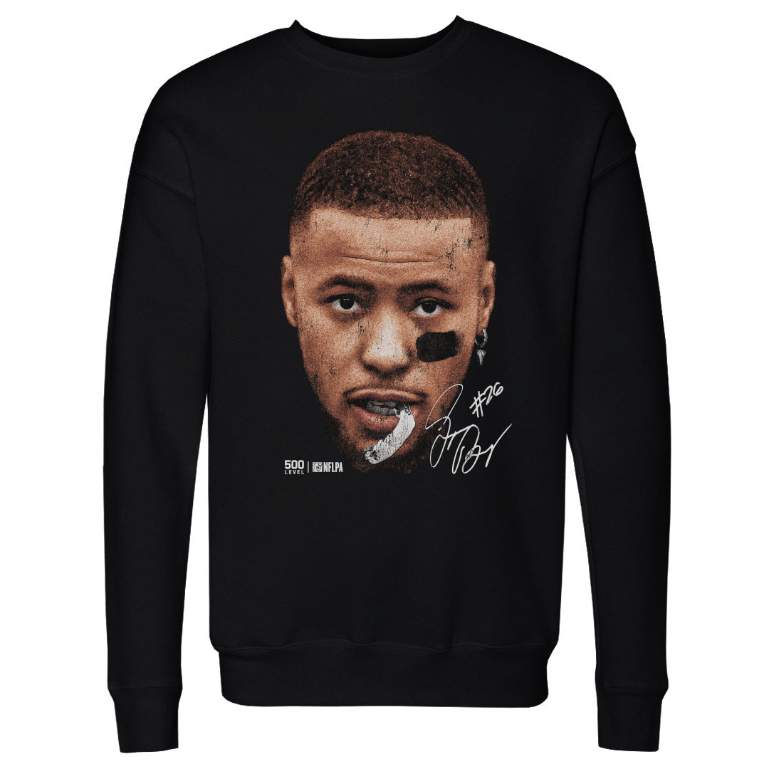 Saquon Barkley Philadelphia Vintage Head WHT