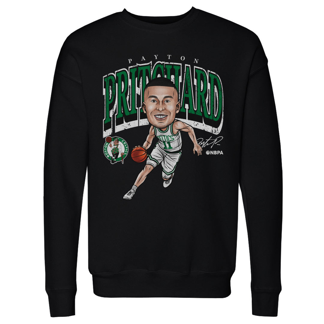 Payton Pritchard Boston Celtics Cartoon WHT