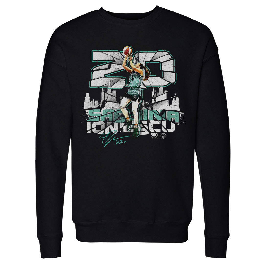 Sabrina Ionescu New York Liberty Player Name WHT