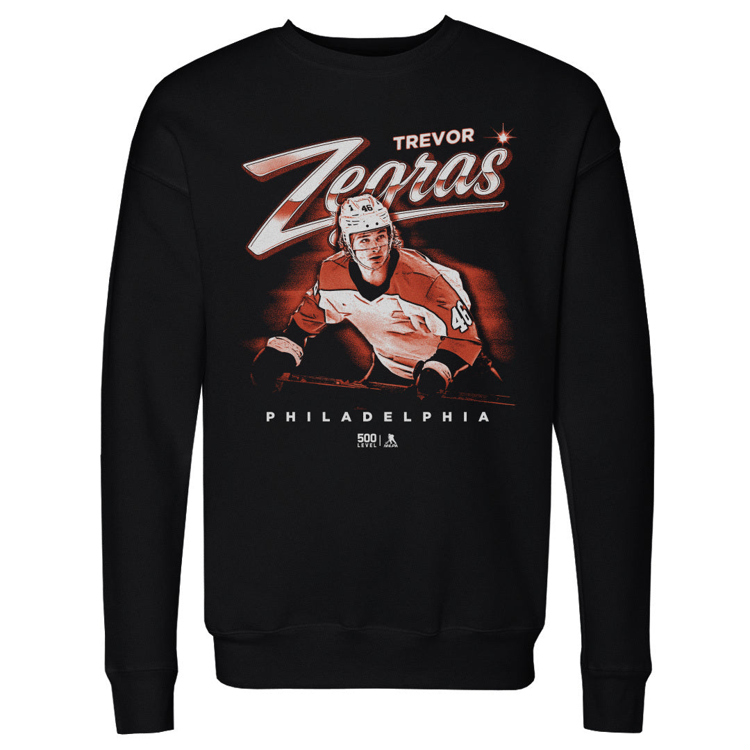 Trevor Zegras Philadelphia Bitmap WHT