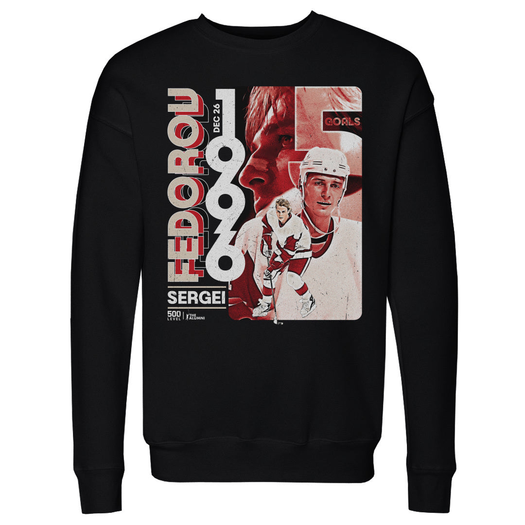 Sergei Fedorov Detroit 5 Goal Game 1996 WHT