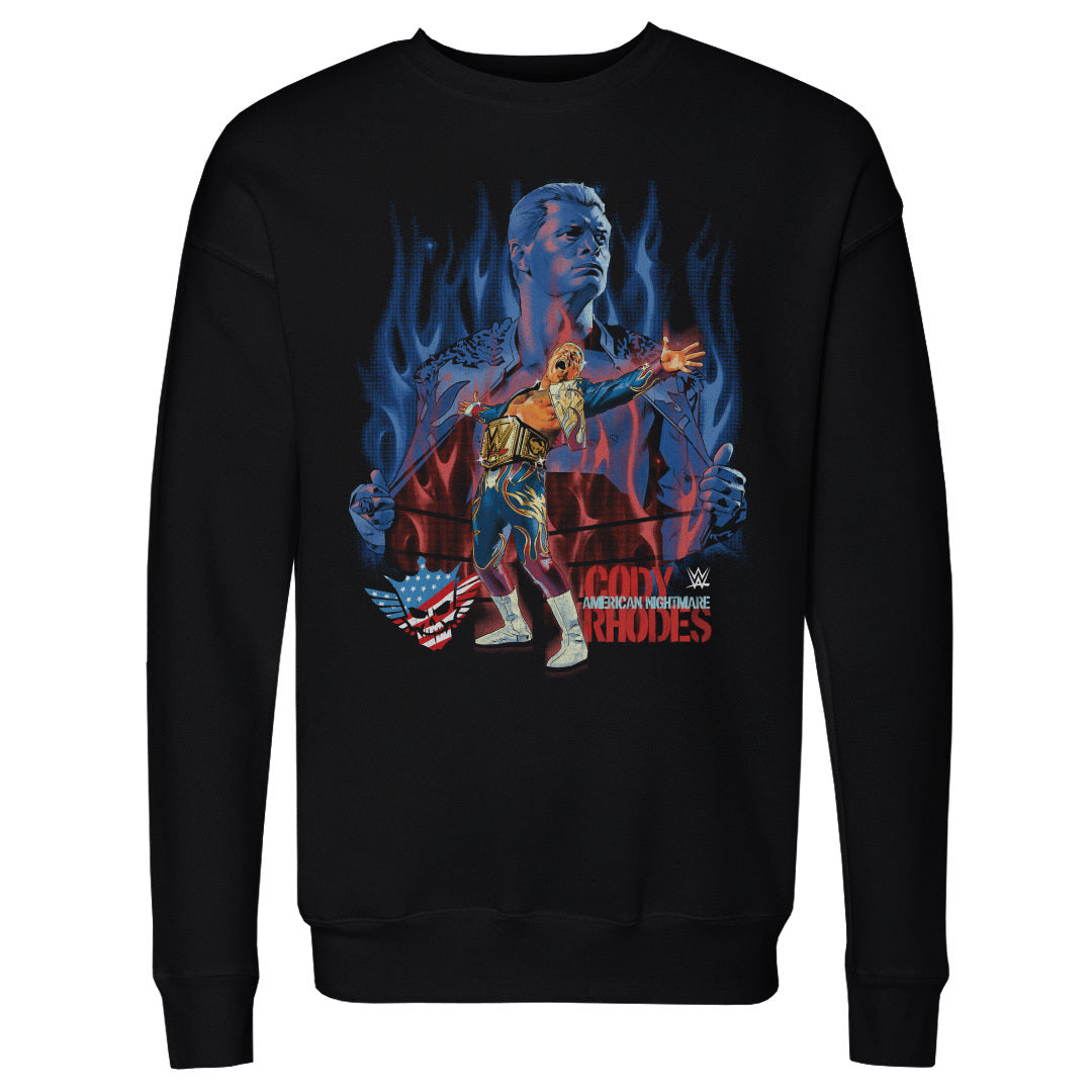 Cody Rhodes Flames WHT