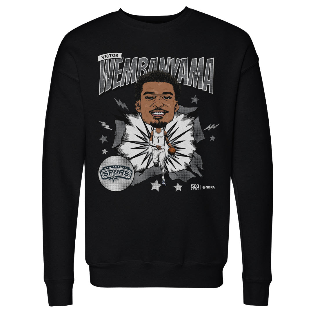 Victor Wembanyama San Antonio Spurs Caricature WHT