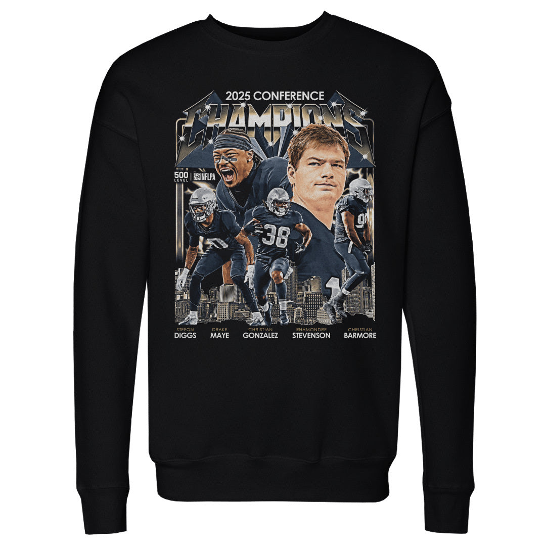 New England Football 2025 Conference Champions Vintage WHT