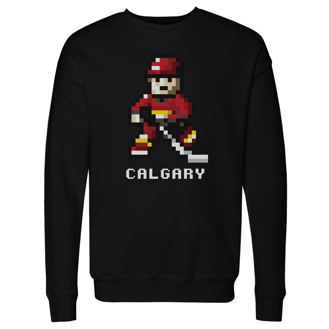 Calgary Hockey 8-bit WHT