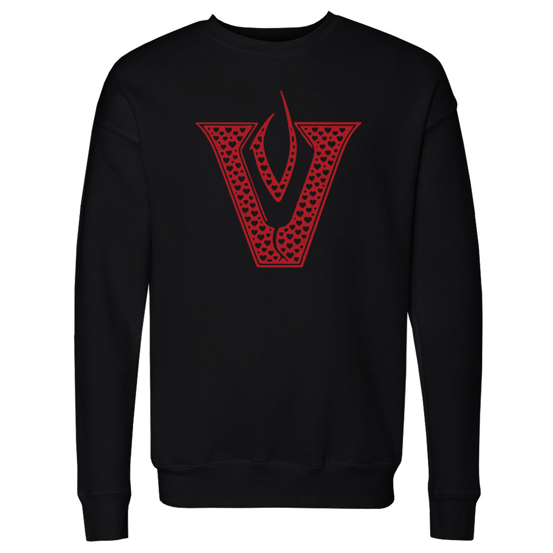 Vandegrift Crown Trio Valentines Heart Logo WHT
