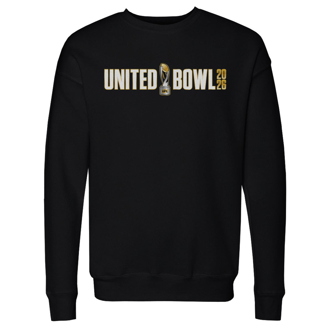 UFL 2026 United Bowl Horizontal Logo WHT