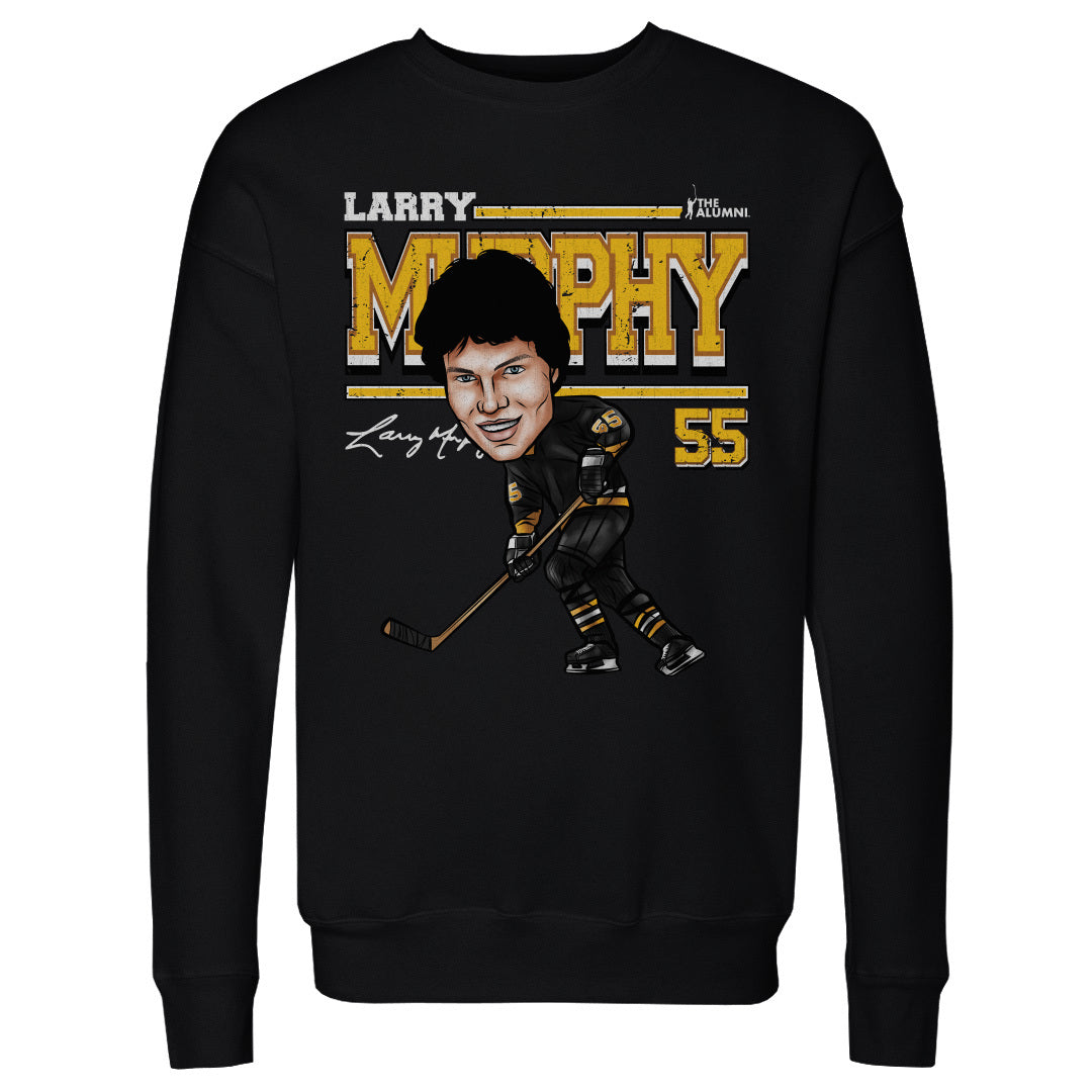Larry Murphy Pittsburgh Cartoon WHT