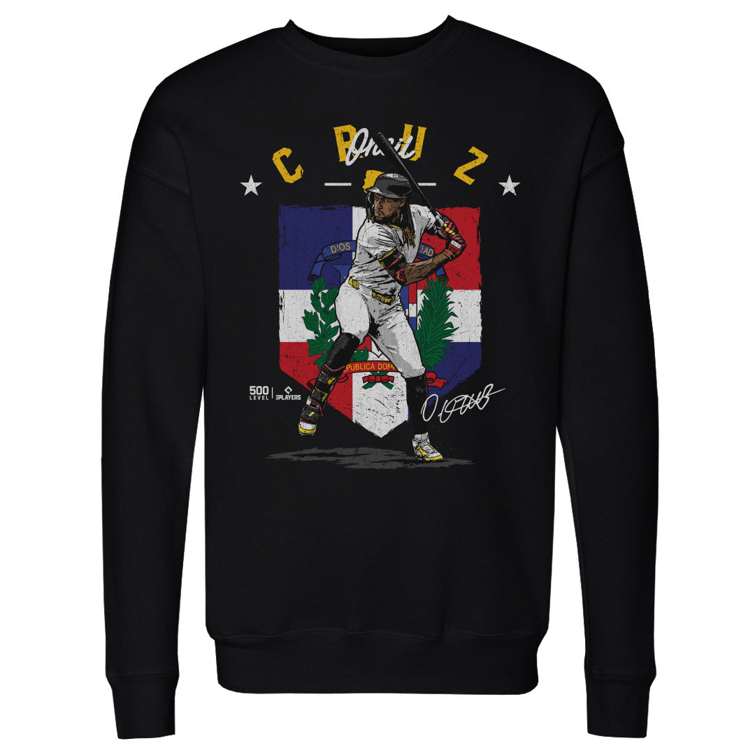 Oneil Cruz Pittsburgh Country Flag WHT