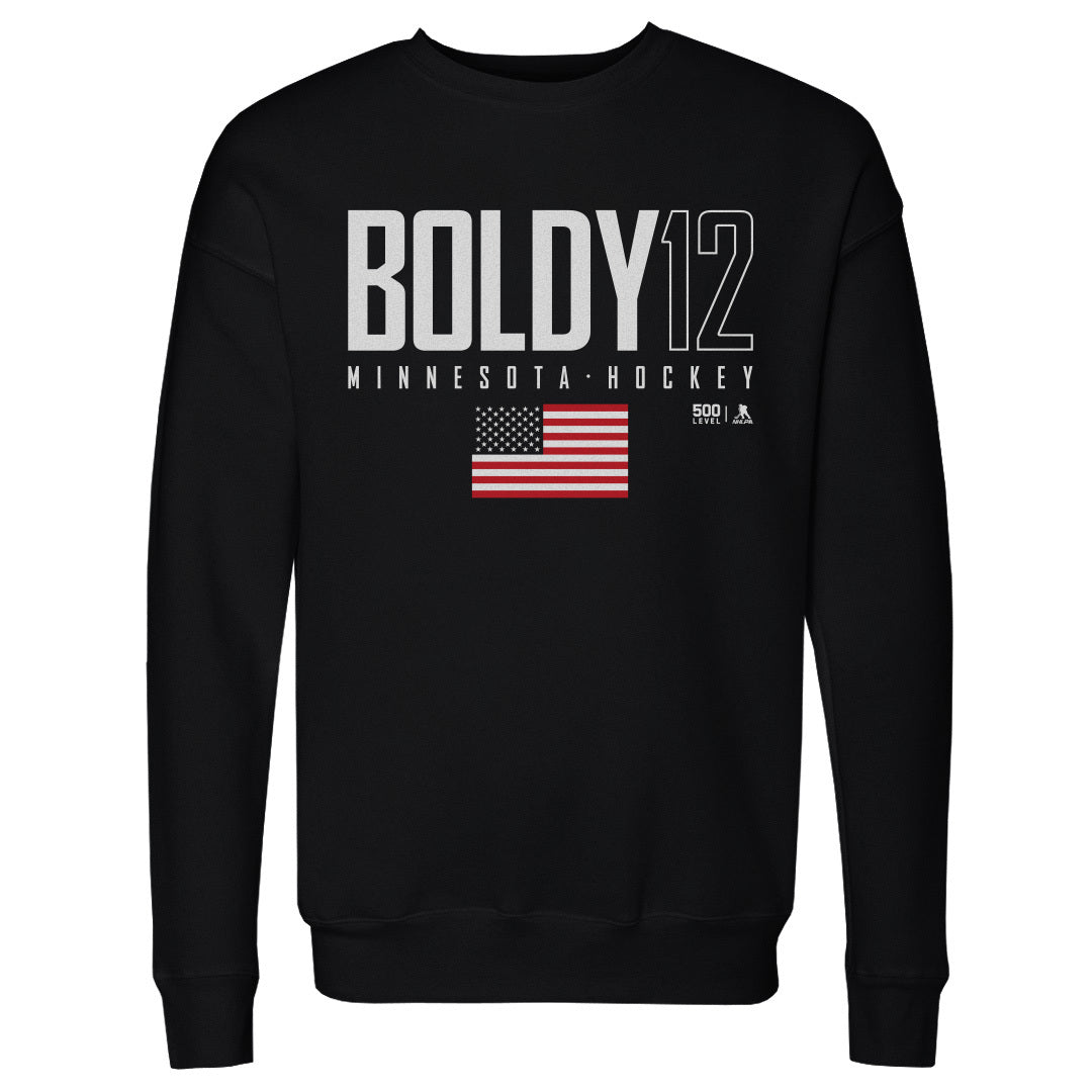 Matt Boldy Minnesota USA Elite WHT