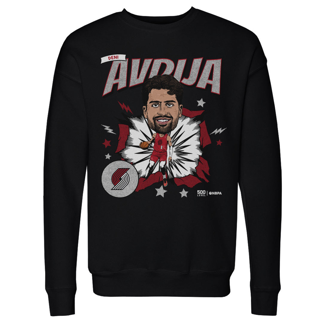 Deni Avdija Portland Trail Blazers Caricature WHT