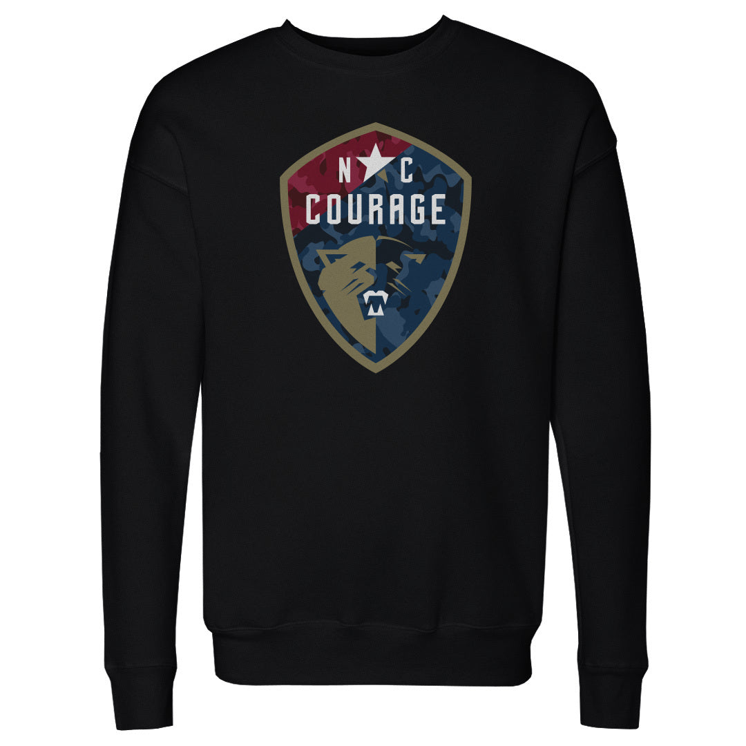 North Carolina Courage Camo Logo WHT