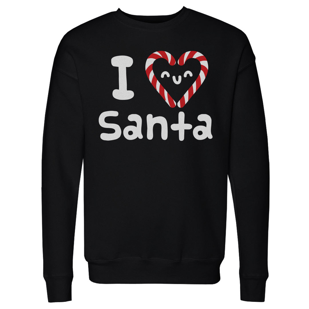 Christmas I Love Santa WHT
