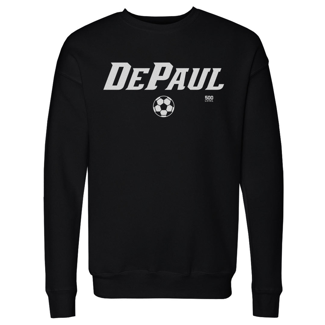 DePaul Blue Demons Soccer Minimalist WHT